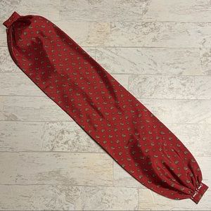 BOGO offer!! ⬇️⬇️ Vintage silk paisley cummerbund belt, burgundy, 24” waist.